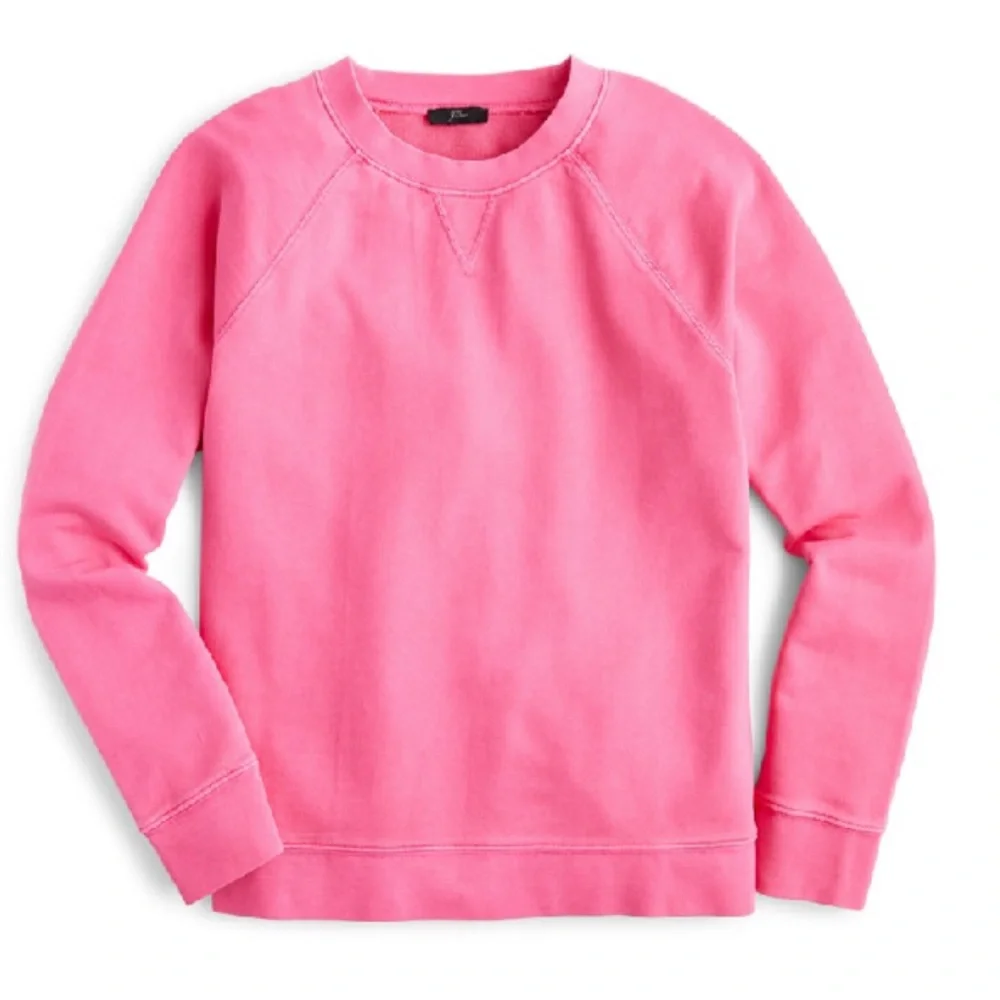 New J. Crew Garment-dyed Crewneck Sweatshirt XXS - Picture 3 of 8